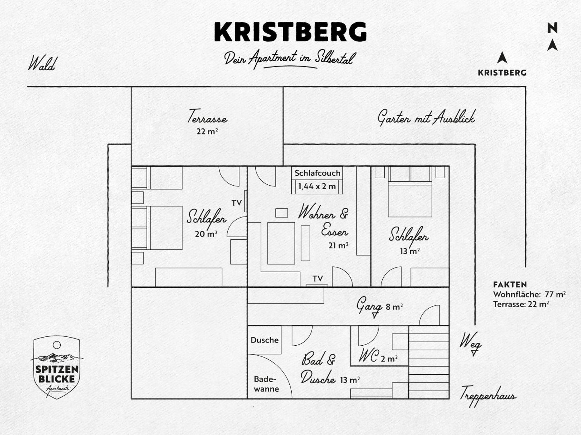 Apartment Spitzen Blicke - Silbertal